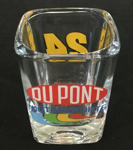 JEFF GORDON DuPont Motorsports #24 Square SHOT GLASS Cover