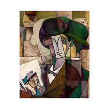 Diego Rivera, Young Man with a Fountain Pen, Lustre Canvas Print, 11" x 14"
