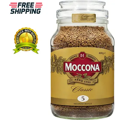 Moccona Classic Medium Roast Freeze Dried, 400g, Rich Aroma, Strength Level 5 AU • 32.95$