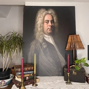 Portrait Composer George Frideric Handel Gallery Wrapped Museum Art Print LARGE - Picture 1 of 6