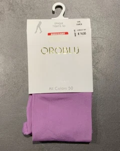 OROBLU All Colors 50 den Lilac Strumpfhose blickdicht weich & stabil & NEU - Bild 1 von 5