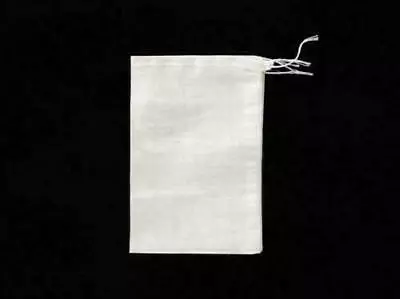 1000 Pack 3x4 Cotton Muslin Drawstring Reusable Bags Packing Bath Soap Herbs Tea - Image 1 of 4