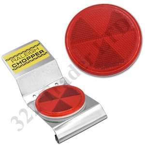 Replacement Raleigh Chopper Mk1/ MK2 Rear Reflector - High Quality - Picture 1 of 3