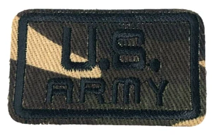 Patch Aufnäher & Bügelbild bestickt Kleidung Hüte Jacken Mantel Militär Streifen A524 - Bild 1 von 3