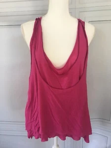We The Free People Kareem Double Layer Pink tank Size S - Picture 1 of 5