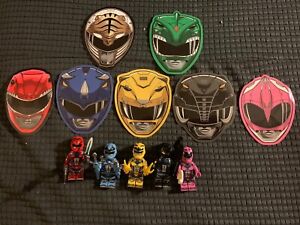 Power Rangers Legos With FREE Stickers (Both Custom Made)