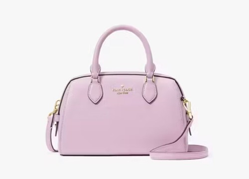 Borsa a tracolla Kate Spade Madison Saffiano Duffle Dolly Berry Cream nuova con etichette
