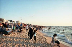 GAZA CITY BEACH GLOSSY POSTER PICTURE PHOTO BANNER PRINT PALESTINE strip 6949 - Picture 1 of 1