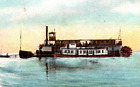 c1907 Fond Du Lac, WI, paddle wheeler, stern wheeler, steamship, Lake Winnebago