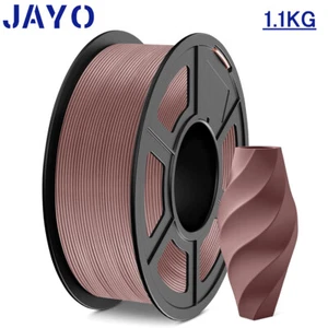 JAYO PLA Holz 3D Drucker Filament 1,75mm 15% Faserzusatz 1,1KG Kirsche Wood - Afbeelding 1 van 9