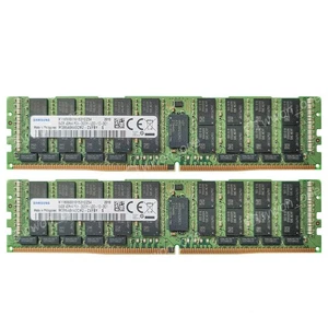 SAMSUNG 128GB 2X64GB 4DRX4 DDR4-23400L 2933MHz REG ECC Registered LRDIMM Memory - Picture 1 of 6