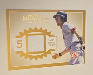 2004 Skybox - Jerseygraphics Nomar Garciaparra #J-NG 1/25 - Picture 1 of 7