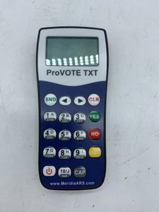 Clicker pour appareil de vote Meridia ProVOTE TXT RF-219 avec LIVRAISON GRATUITE - Photo 1 sur 4