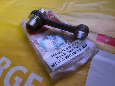 165400 Con Rod Kit 22mm Pin Honda MTX125, MBX125, NS125F - Image 1 of 4