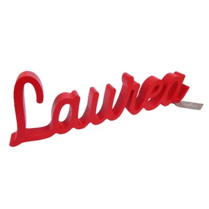 Scritta Laurea Legno 38x12 Decorazione Addobbi Allestimenti - Imagen 1 de 1