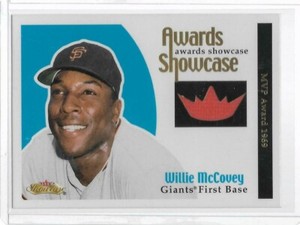 Willie McCovey Jersey HOF SP 2001 Fleer Showcase Awards Showcase Jersey #27