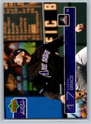 Mark Grace 2003 Upper Deck First Pitch BASEBALL #179 Arizona Diamondbacks - Image 1 of 2
