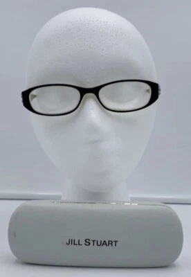 Monturas de gafas Jill Stuart solo JS 189A-1 negro y verde 50-17-130 con estuche Foto 1 de 4