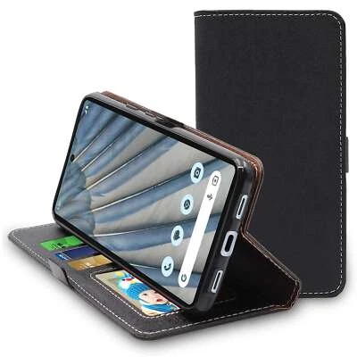 EBESTSTAR Coque Google Pixel 7A Etui Portefeuille Housse PU Cuir Porte-Cartes, Noir