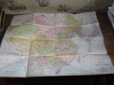 1923 CHINA YESTERDAY & TODAY BY WILLIAMS COLOUR MAP 32 B/W PLATES SHANTUNG - Image 1 of 4