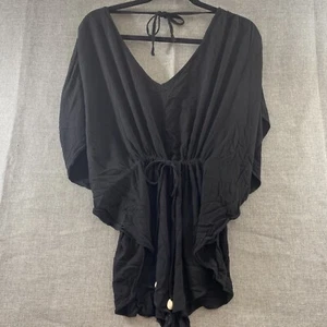 Dance & Marvel Womens  Small Black Romper 0216 - Picture 1 of 5