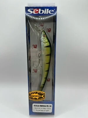 Sebile Koolie Minnow ML FW 160mm 53g Floating 4-10FT, Wobbler, Angelzubehör - Bild 1 von 2
