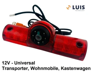 Luis Bremsleuchtenkamera Ducato Boxer Jumper Crafter Sprinter Camper Kastenwagen - Bild 1 von 12