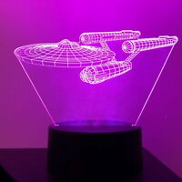 AEROSMITH STEVEN TYLER ROCK BAND 3D Acrylic LED 7 Colour Night Light Touch Lamp