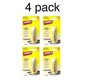 4 x CARMEX PREMIUM VANILLE Lippenbalsam, LSF15 4,25 g - Bild 1 von 3