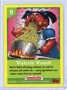 2005 Garbage Pail Kids ANS4 VALERIE VOMIT Game Card #GPK28 - Picture 1 of 2
