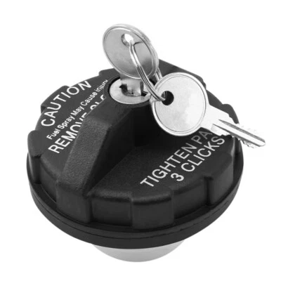New Locking Fuel Cap w/ Keys 82400041 For Jeep Wrangler YJ TJ Cherokee XJ Dodge - Image 1 of 4