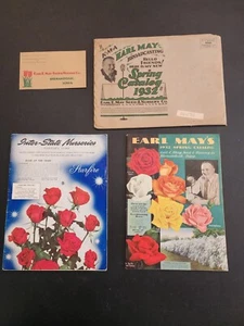 Vintage Lot 1932 Earl May Spring Catalog 1959 Inter-State Nurseries Seed M37 - Picture 1 of 24