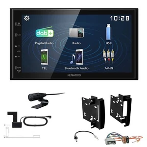Kenwood 2DIN DAB+ Autoradio für Dodge Nitro 2007-2010 in schwarz - Bild 1 von 5