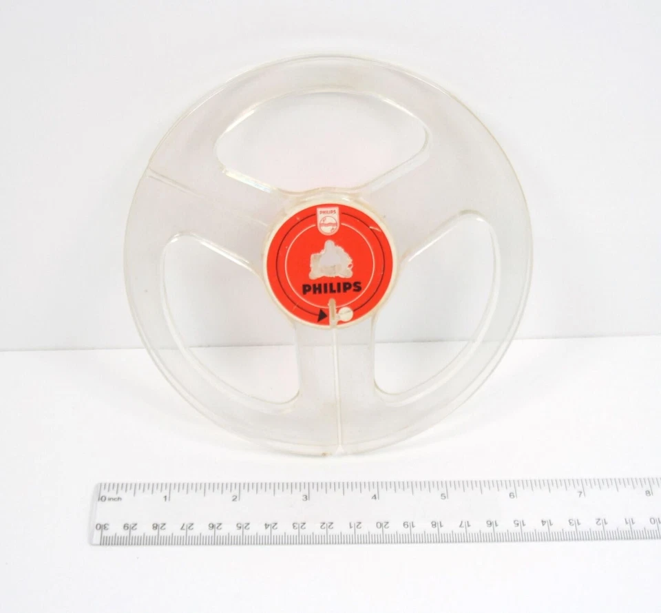 Carrete a carrete de plástico de 6" 'Philips' - Ancho de cinta de 1/4 pulgada Foto 1 de 1