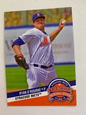 Ryan O'rourke 2019 Syracuse Mets Team Card