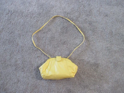 Bolso de hombro cruzado amarillo vintage KUANG HUEI, usado, usado en excelente estado Foto 1 de 4