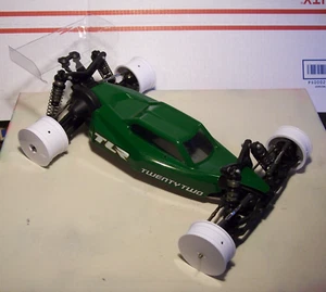 TLR losi 22 4.0 stand up 1/10 2wd race buggy slider roller mint 5.0 shocks - Picture 1 of 11