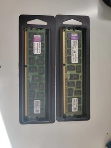 Kingston 16GB (8GB X 2) DDR3-1333 ECC/REG CL9 Server Memory - Picture 1 of 3