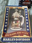 Harley Davidson '98 “Live To Ride, Ride To Live” Beer Stein MINT w/COA #3274