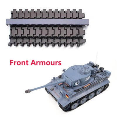 RC Tank Model 3818-1 Front Armours For HengLong 1/16 German Tiger Accessories - Image 1 of 3