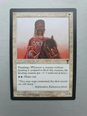 Teferi's Honor Guard, MTG Visions (1997), Uncommon White Creature NM - Image 1 of 2