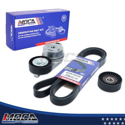 Serpentine Drive Belt Component Kit 90K-38323B for Ram 1500 2500 3500 4500 5.7L - Image 1 of 4