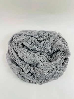 Charlotte Russe Gray Infinity Scarf Multifunctional 100% Viscose - Image 1 of 4