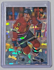 Denis Savard Limited Edition Chicago Blackhawks HOF Art Card Refractor 1/1