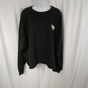 Levis Long Sleeve Crew Neck Pullover Graphic Sweatshirt Black Womens Size 3X - Picture 1 of 16