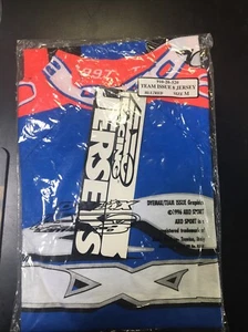Axo Team Issue 8 Jersey Sz M 1996 Red And Blue NOS NLA Motocross Cotton - Picture 1 of 2