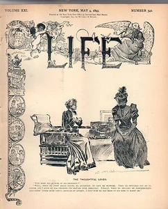1893 Life May 4-Sheehan of Buffalo NY; NY and NH try to save their forests - Picture 1 of 1