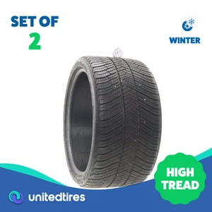 Set of (2) Used 305/30R20 Michelin Pilot Alpin PA4 103W - 9.5/32 - Picture 1 of 4