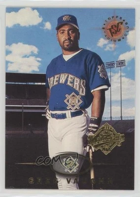 1995 Topps Stadium Club Super Teams World Series Greg Vaughn #423 - Image 1 of 2