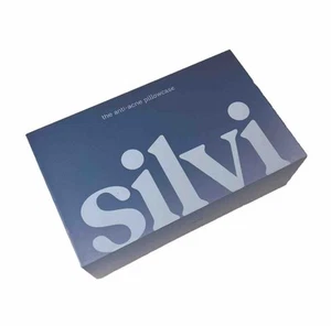 Funda de almohada de seda antiacné piel compañero funda de almohada silvi antibacteriana - azul marino - Imagen 1 de 2